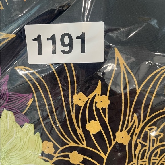 RUNNING BARE Leggings Size 6-8 Multicolor 
Ab-Waisted Tights 7/8 Legging Gusset - Picture 7 of 7